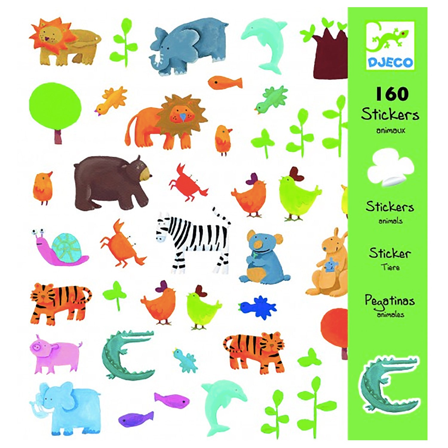 Djeco Stickers - Animals