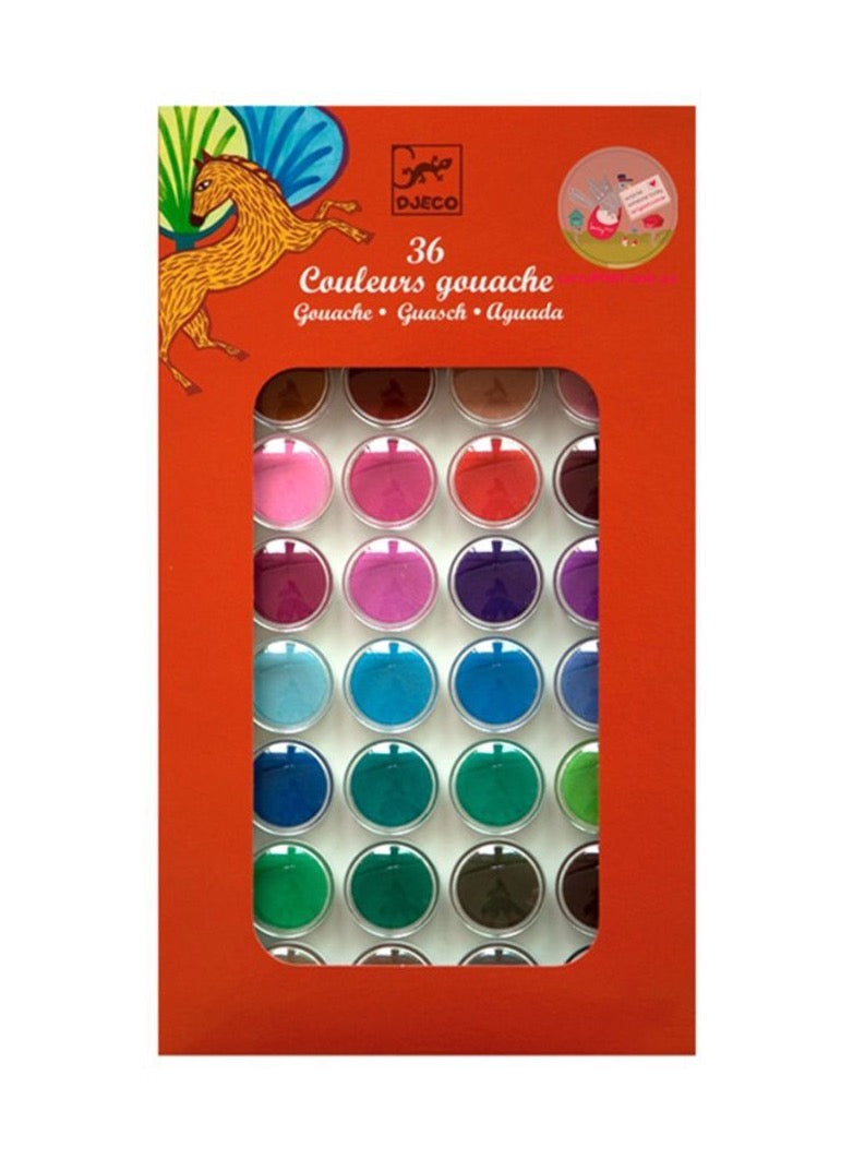 Djeco Paints 36 Colours