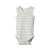 Nature Baby Singlet Bodysuit in Grey Marl Stripe