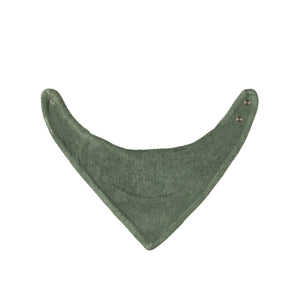 Nature Baby Triangle Terry Bib Lily Pad