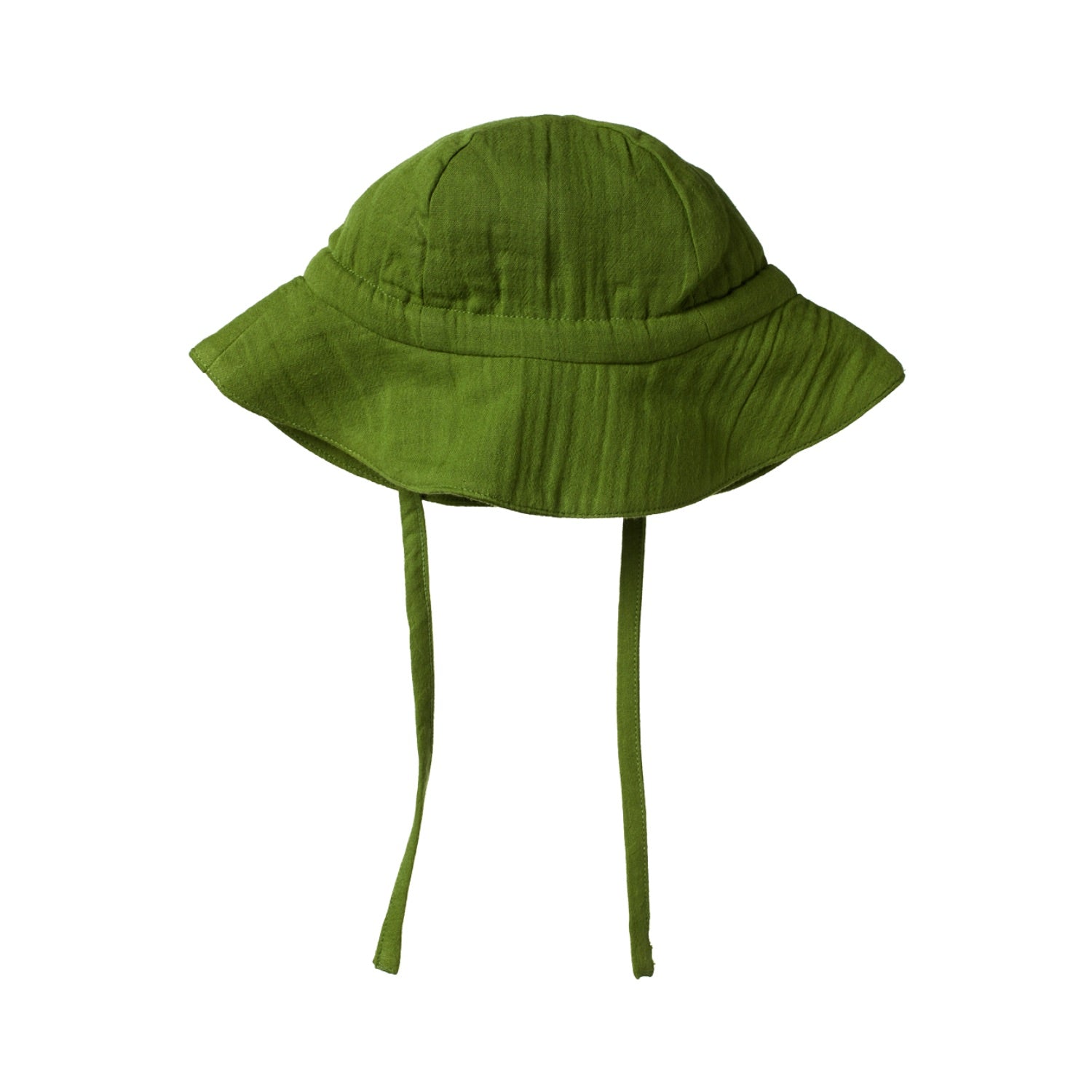 Nature Baby Muslin Sunhat Leaf Crinkle