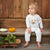 Nature Baby Quincy Romper Long Sleeve -Barnaby Bunny Print