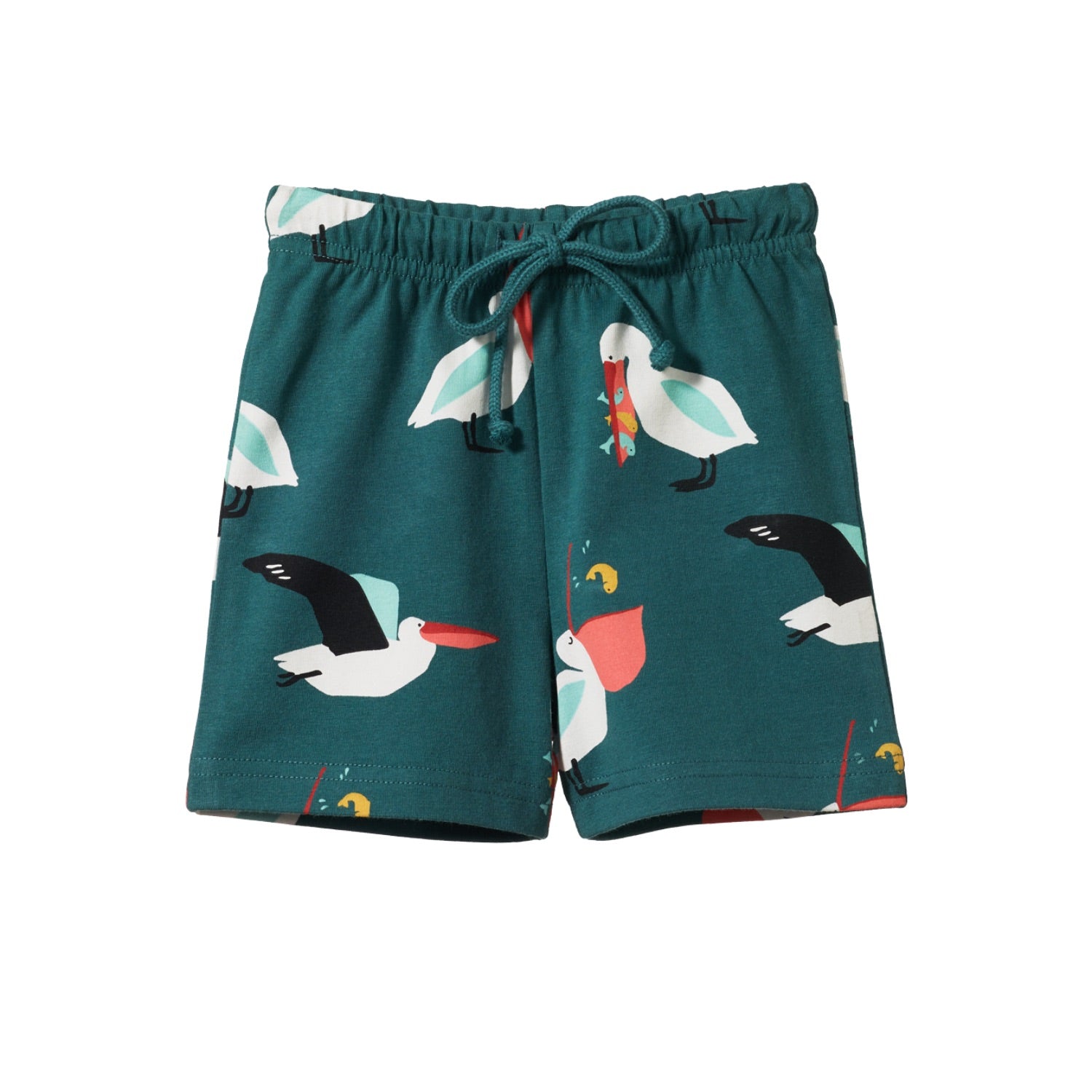 Nature Baby Jimmy Shorts Pelican Party Print