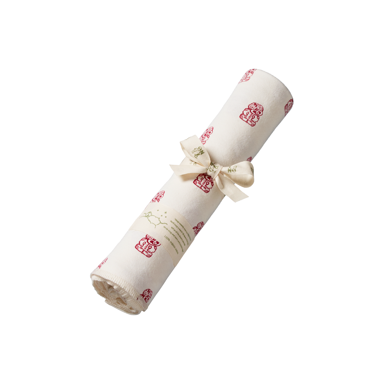 Nature Baby Tiki Print Cotton Wrap