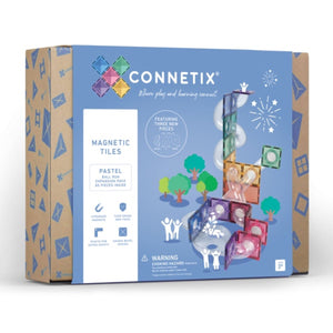 Connetix Tiles Pastel Ball Run Expansion Pack 80 Piece