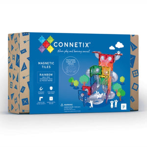 Connetix Tiles Rainbow Ball Run Expansion Pack 66 Piece