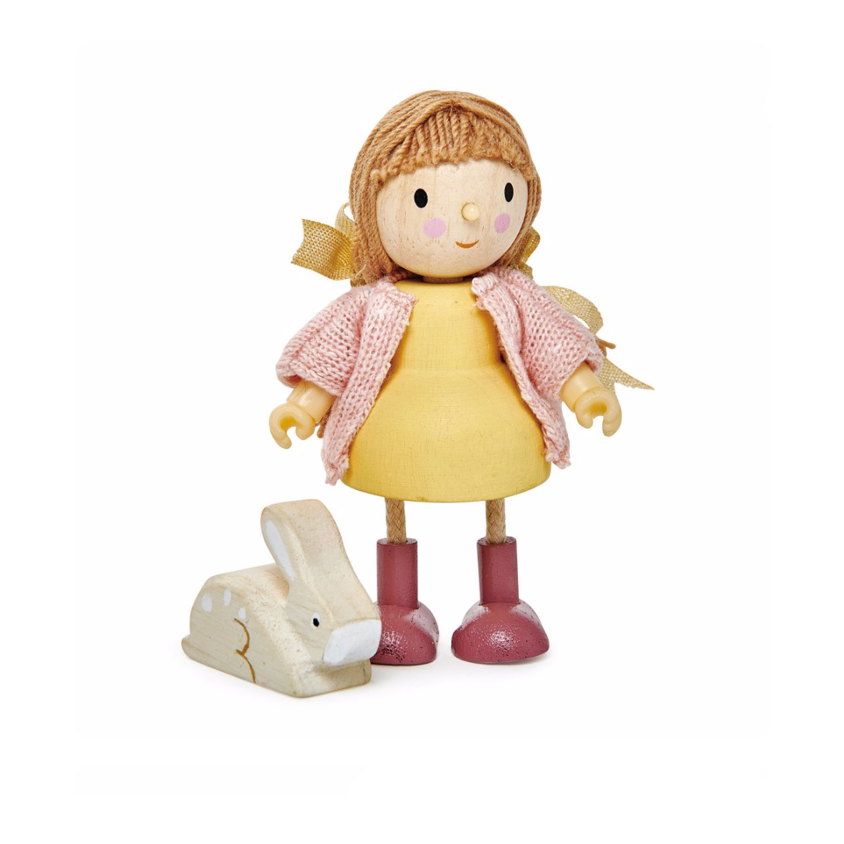 Amy Goodwood & her rabbit