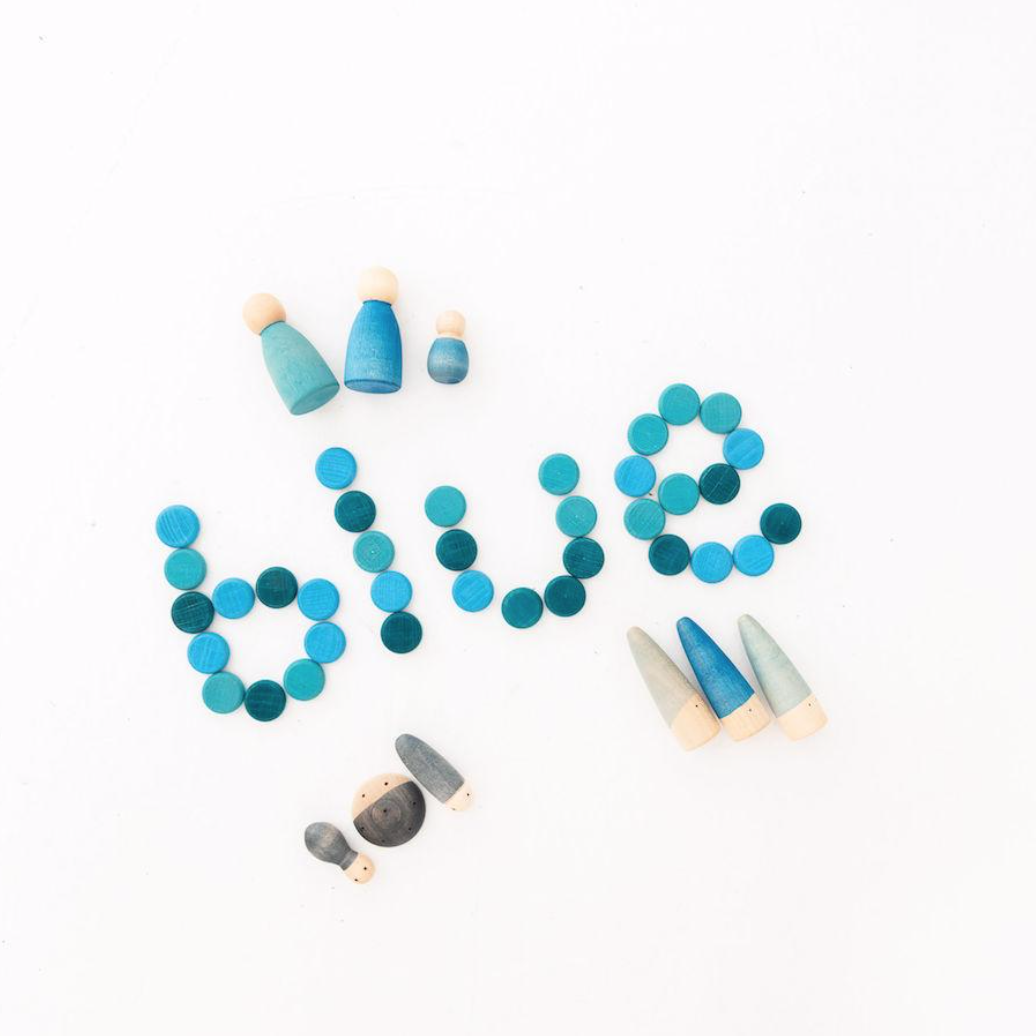 Grapat blue coins mandala