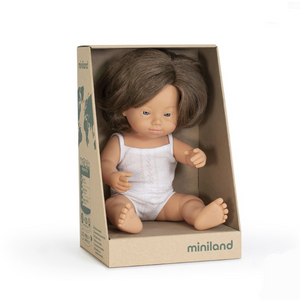 Miniland Doll 38cm Downs Syndrome Girl