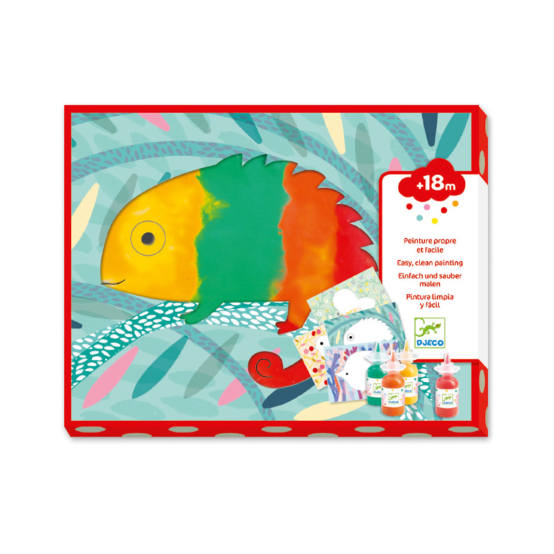 Djeco Squirt & Spread Finger Painting