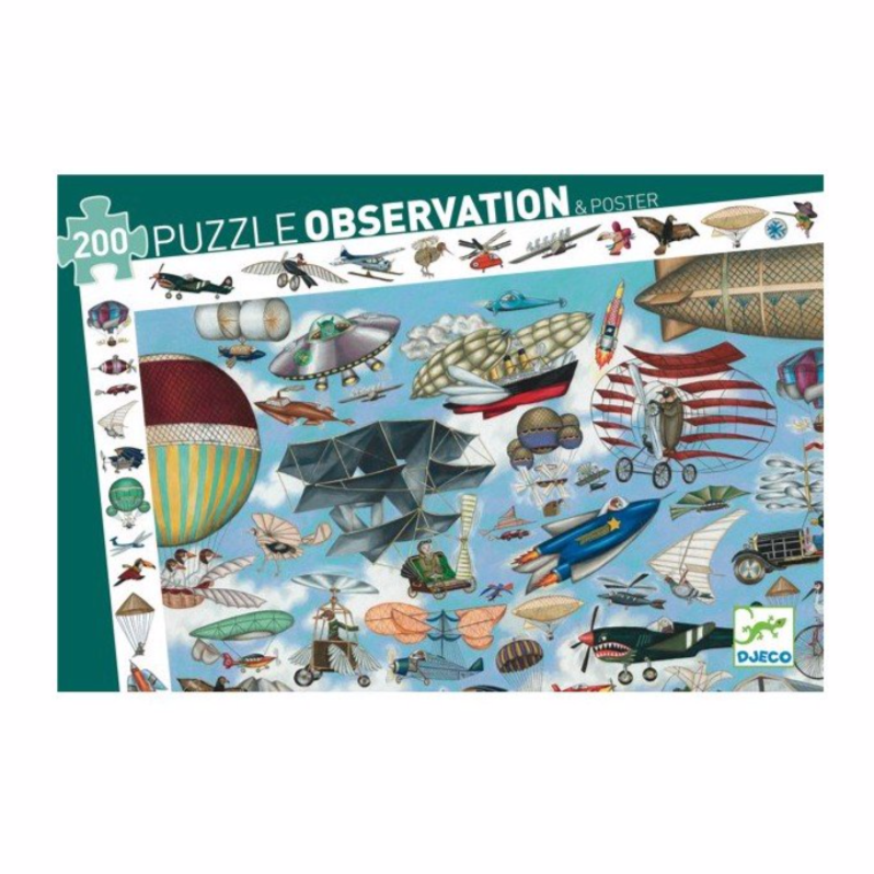 Djeco Observation Puzzle Aero Club