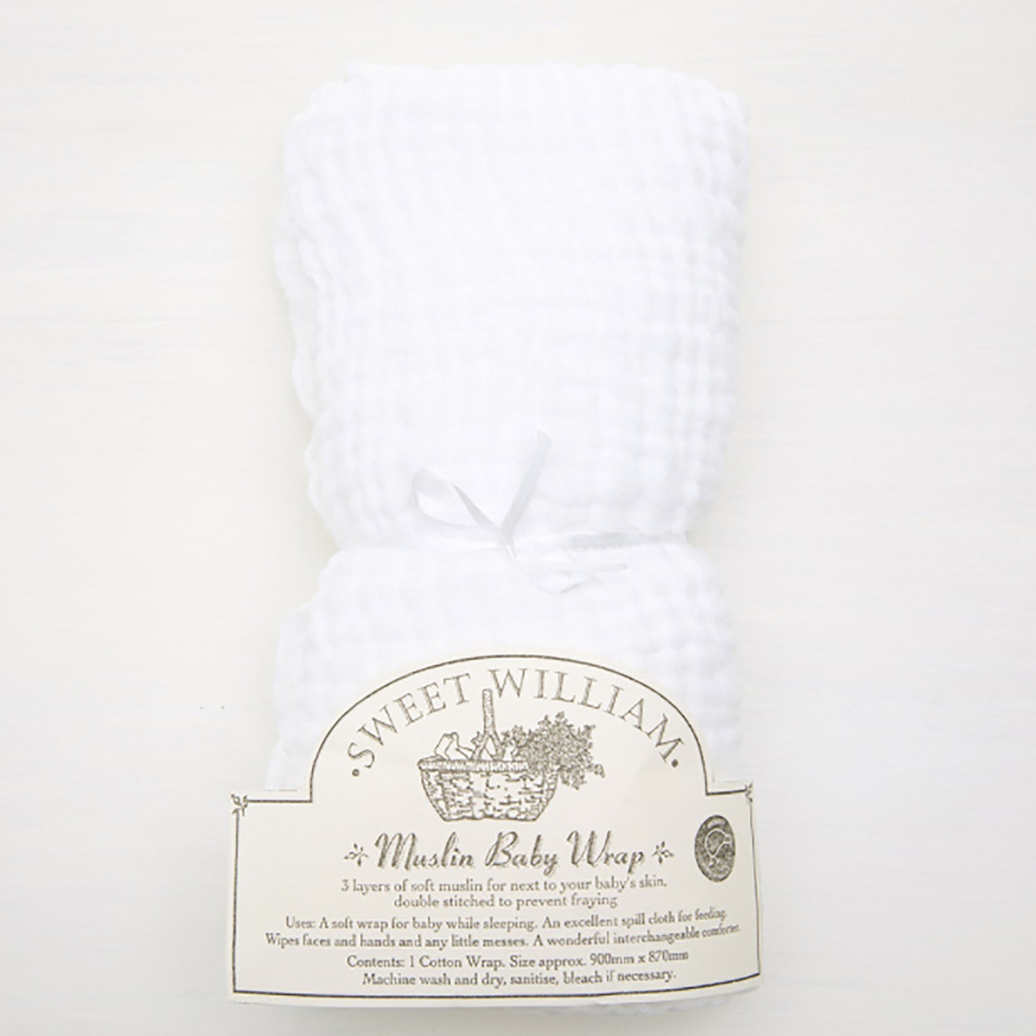 Sweet William Muslin Wraps -Single