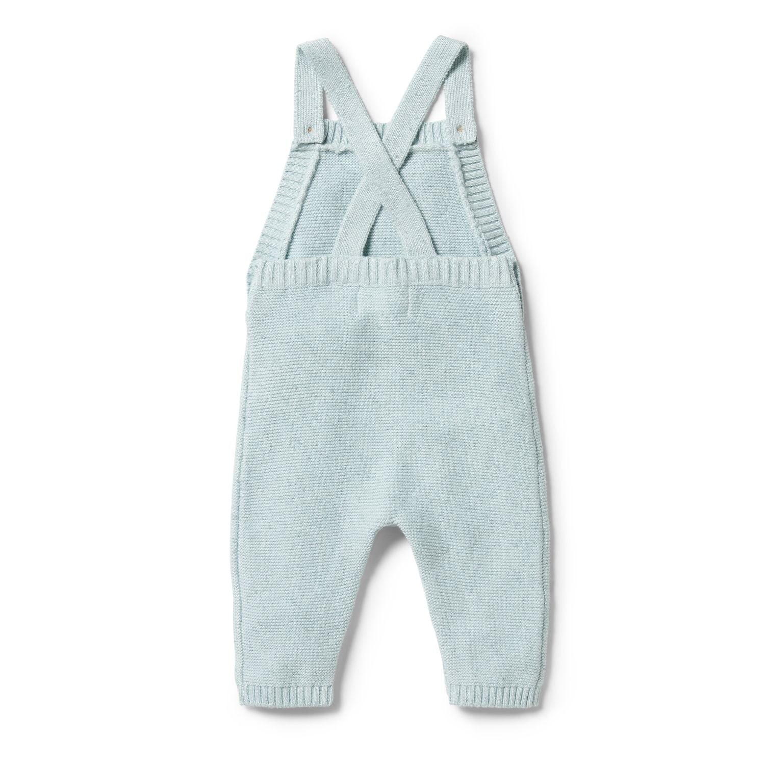 Wilson + Frenchy Knitted Overall Mint Fleck