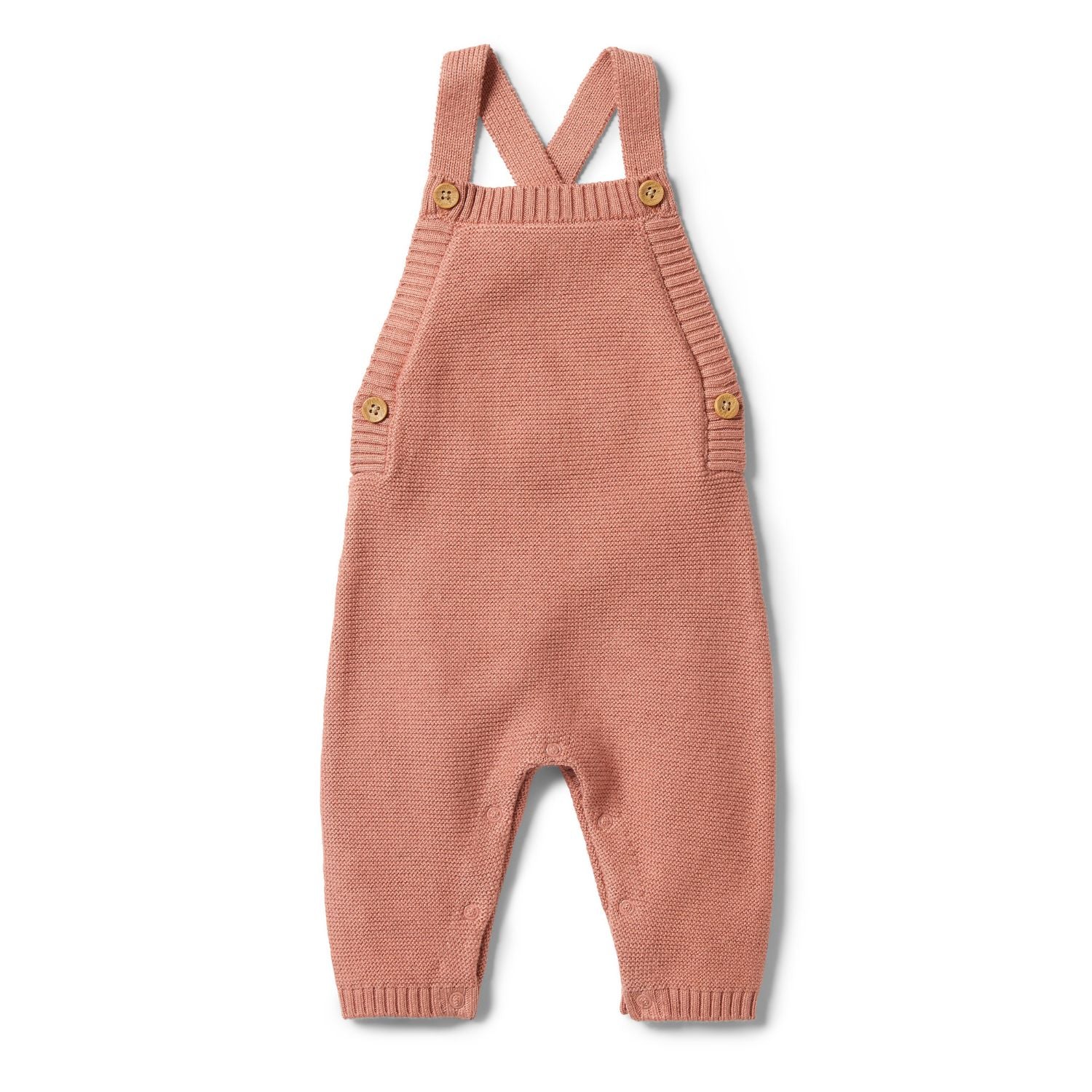 Wilson + Frenchy Knitted Overall Tan