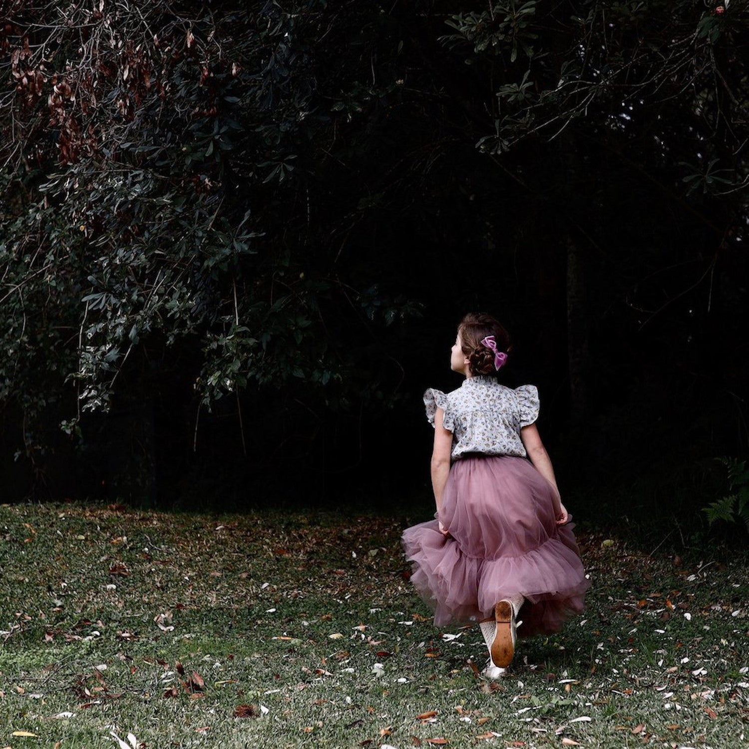 Aubrie Romantic Ruffle Tutu Deauville Mauve Tulle