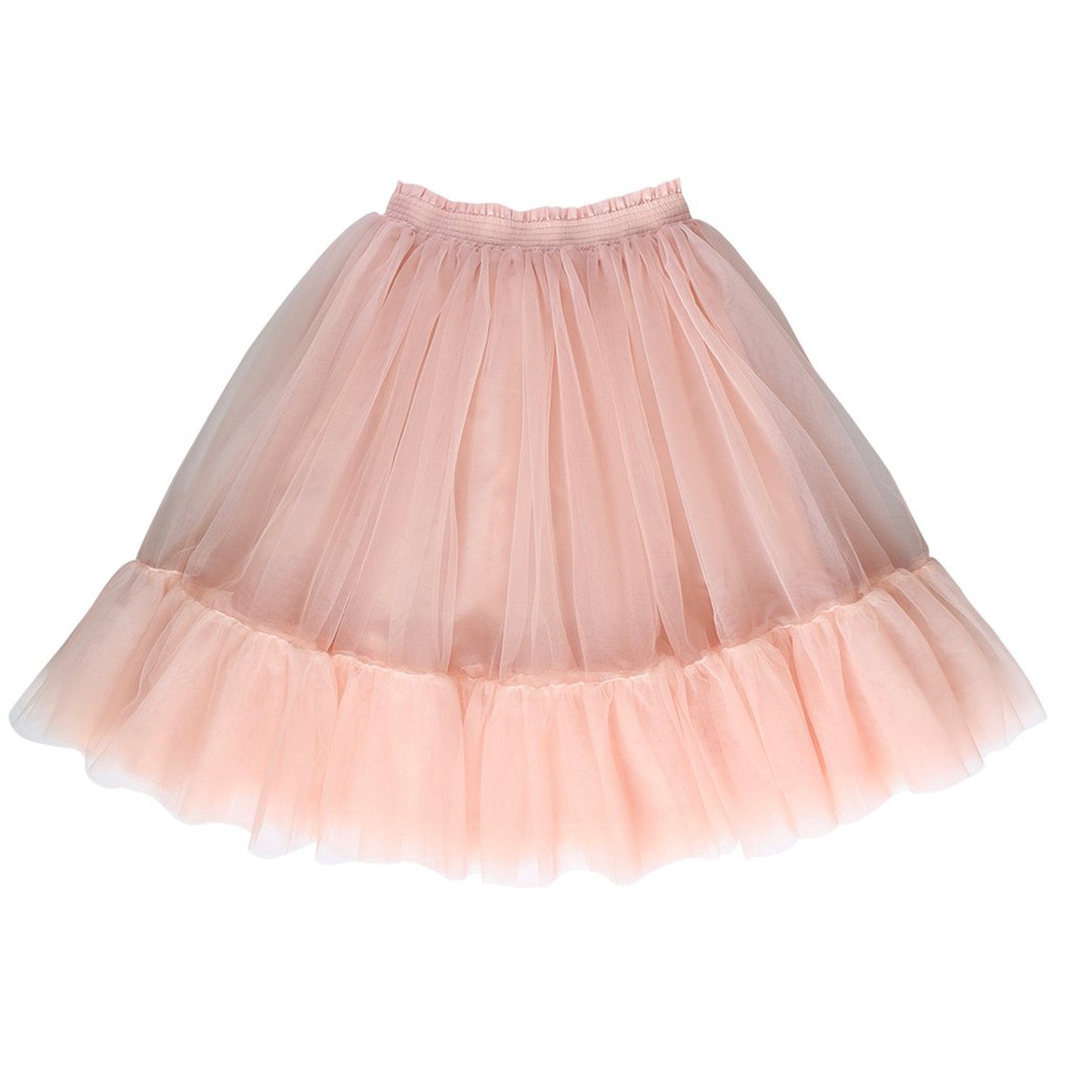Aubrie Romantic Ruffle Tutu Skirt Ballet Pink - Monkey Kids