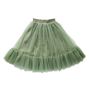 Aubrie Romantic Ruffle Tutu Basil Tulle