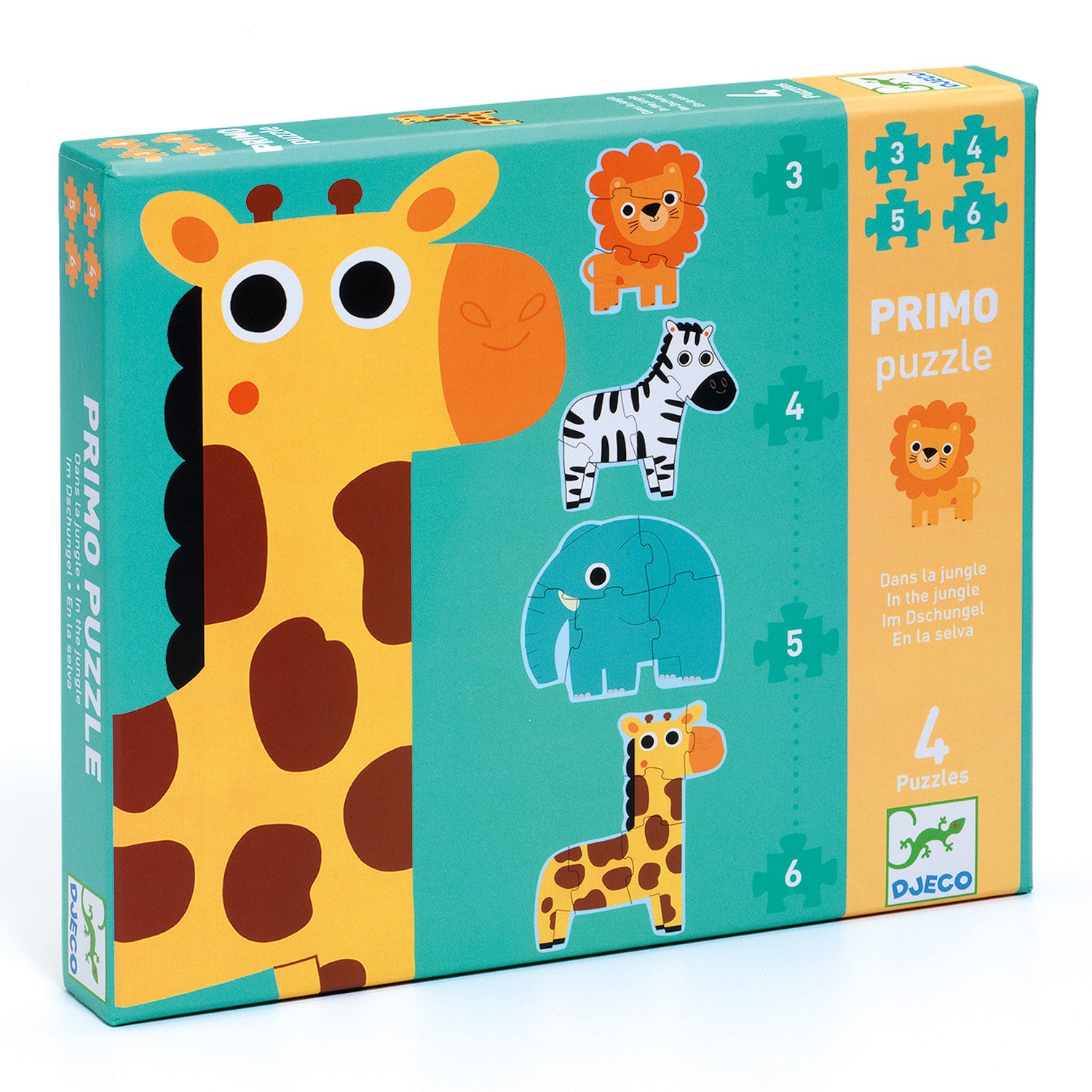 Djeco Puzzle Primo In the Jungle