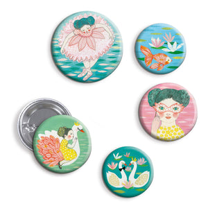 Djeco Lovely Badges Ballerina