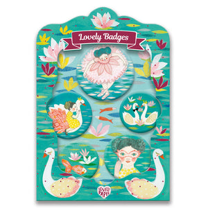 Djeco Lovely Badges Ballerina