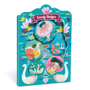 Djeco Lovely Badges Ballerina