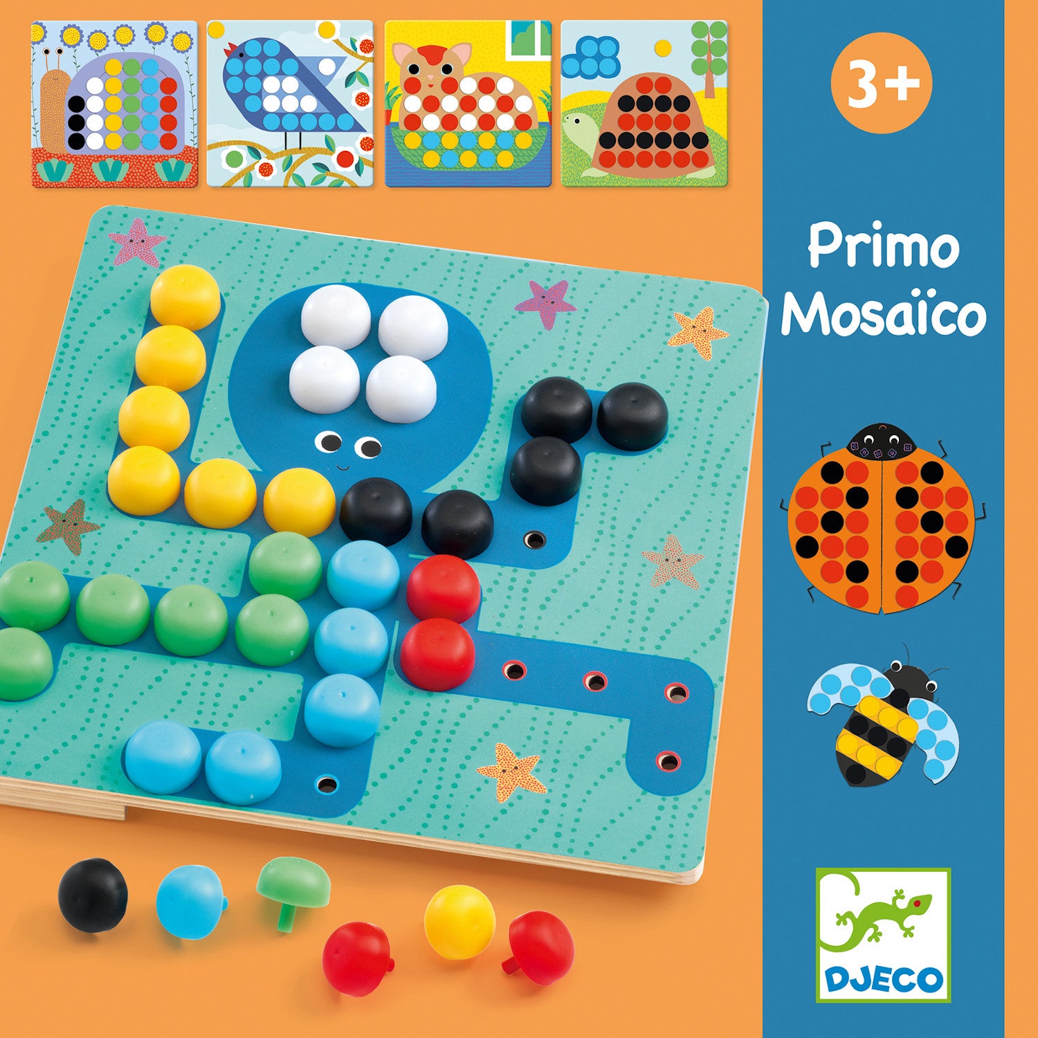 Djeco Primo Mosaico - Monkey Kids