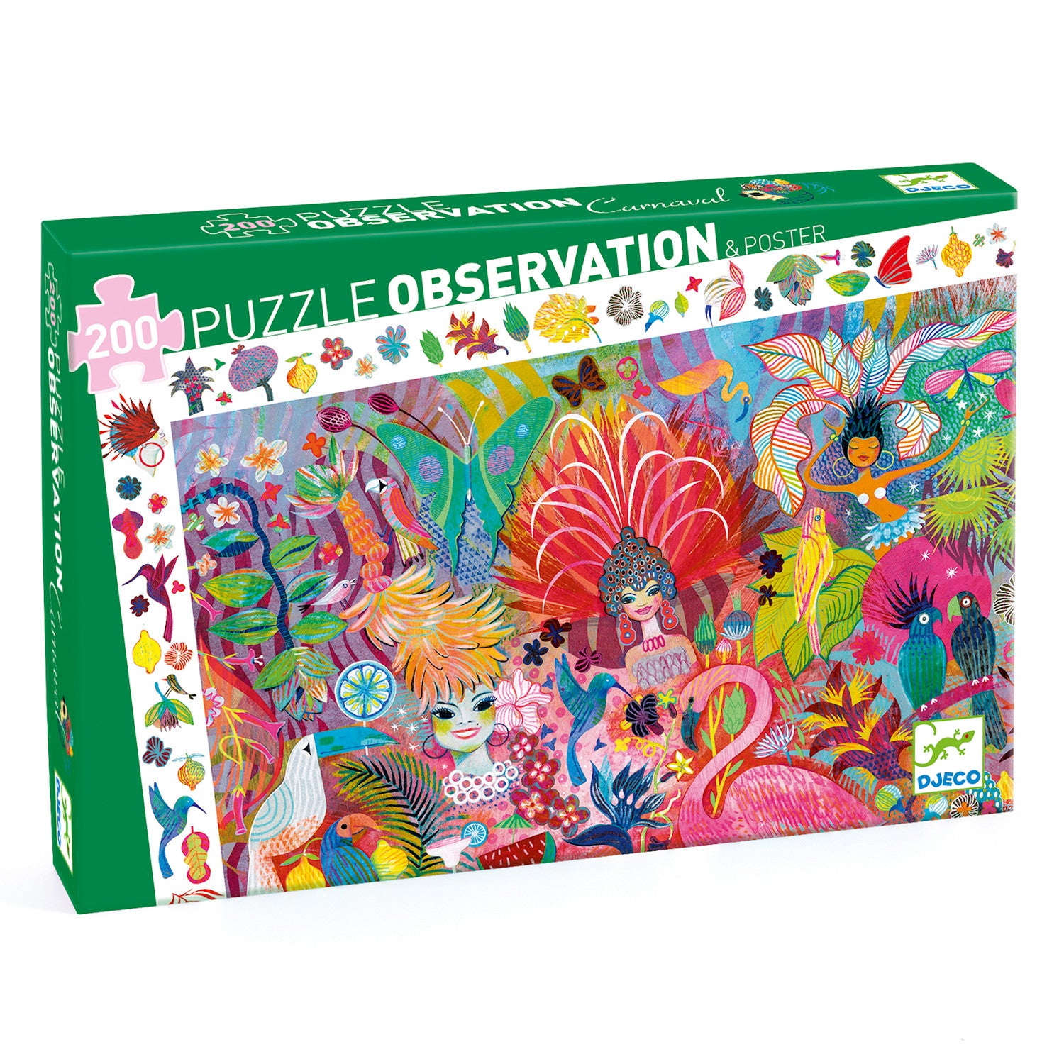 Djeco Puzzle Observation Rio Carnival 200 piece