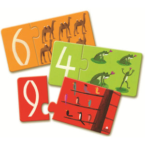 Djeco Puzzle Duo Numbers