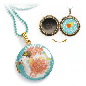 Djeco Lovely Surprise Swan Ballerina Locket