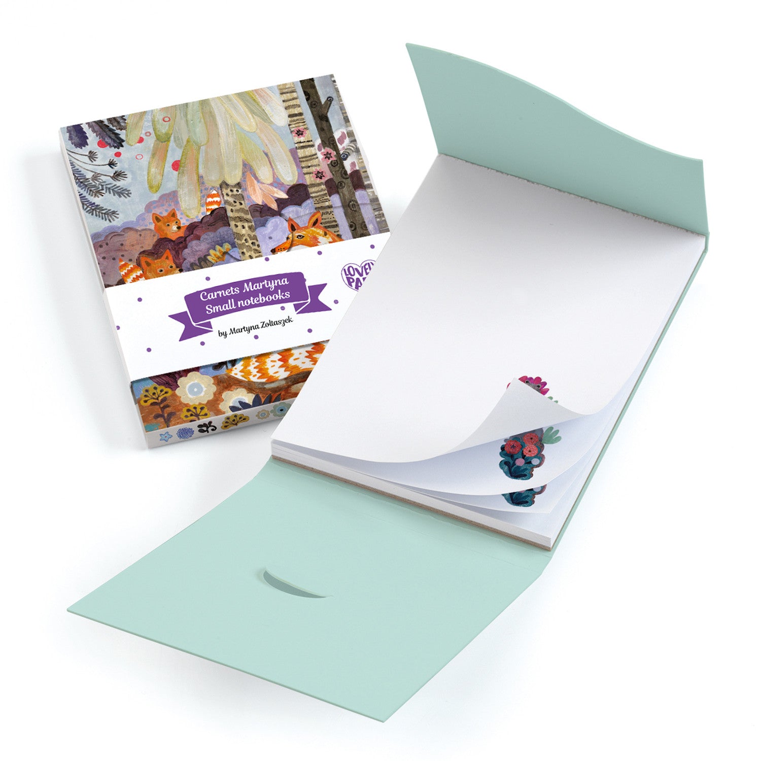 Djeco Small Notepads Carnets Martyna