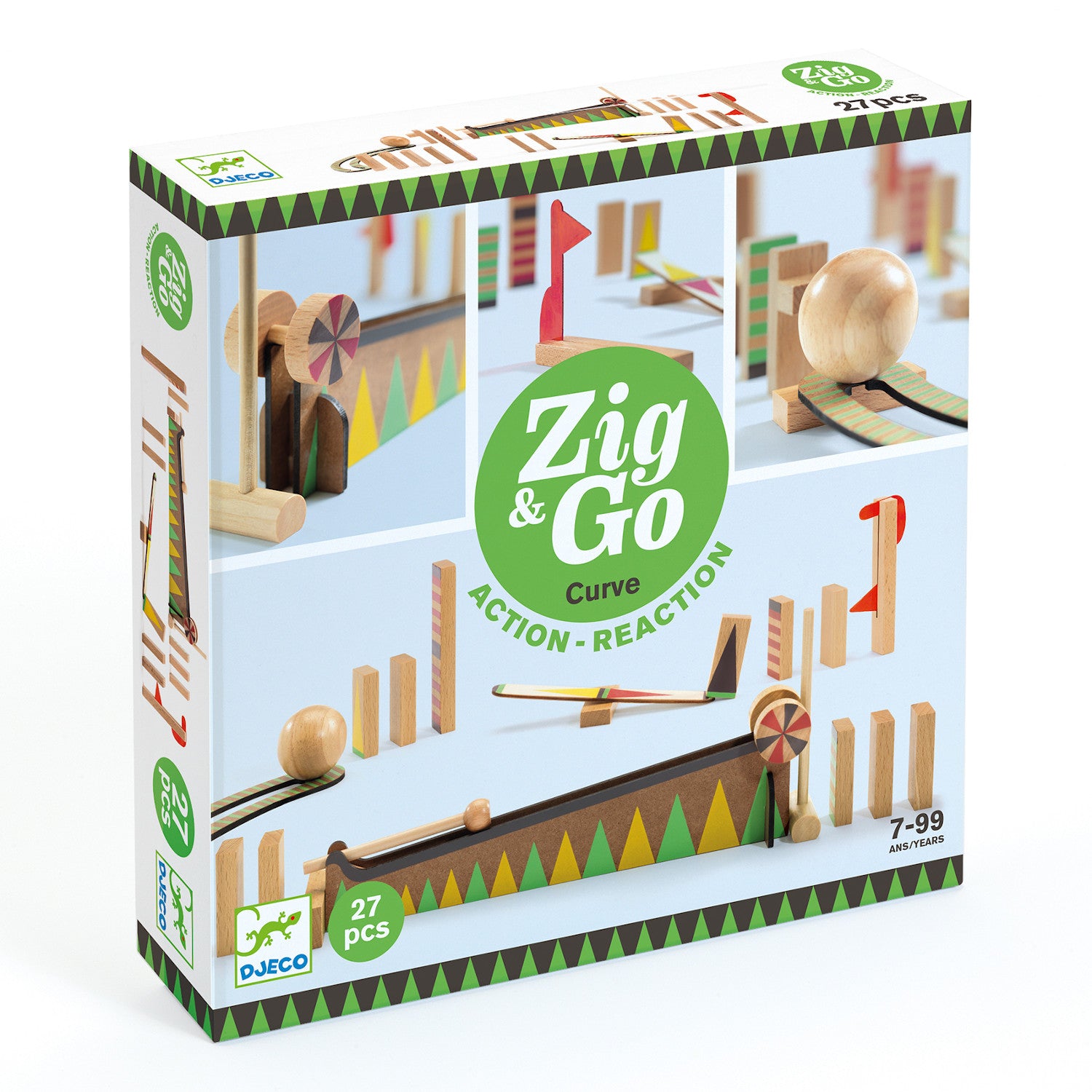 Zig & Go -Action Reaction - 27 pcs