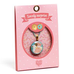 Djeco Lovely Surprise Swan Ballerina Locket