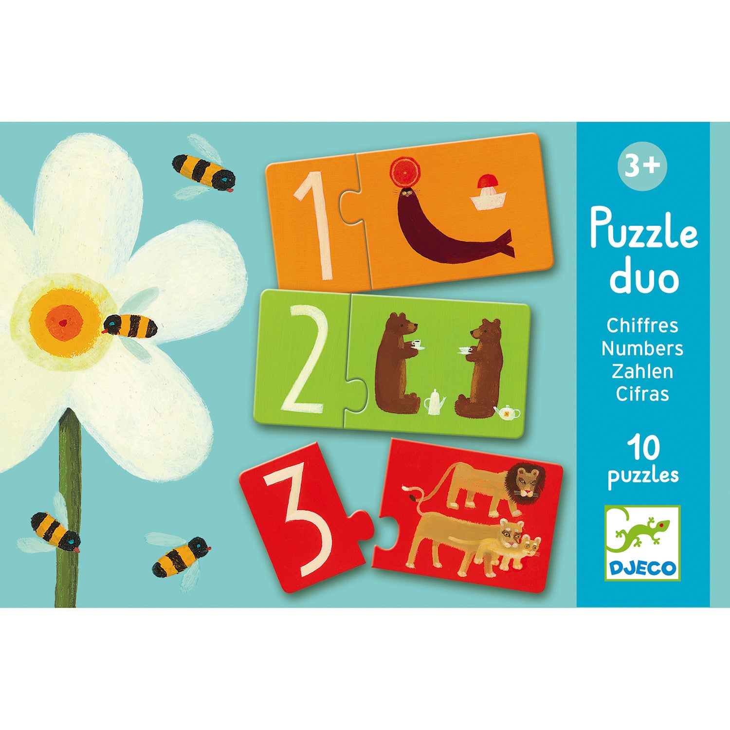 Djeco Puzzle Duo Numbers