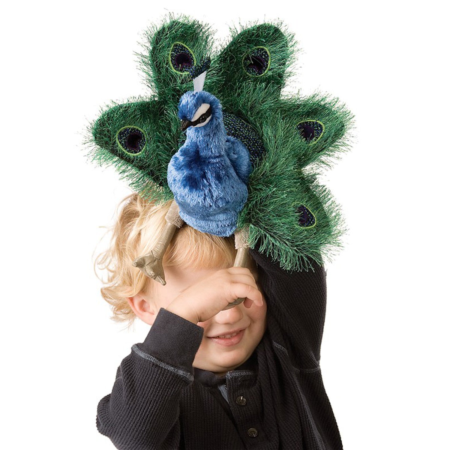 Peacock Puppet