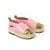 Pretty Brave Espadrille Soft Pink with Glitter Toe