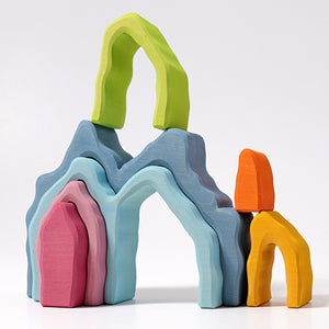 Grimm's Stacking Cave Arch - Pastel Blue