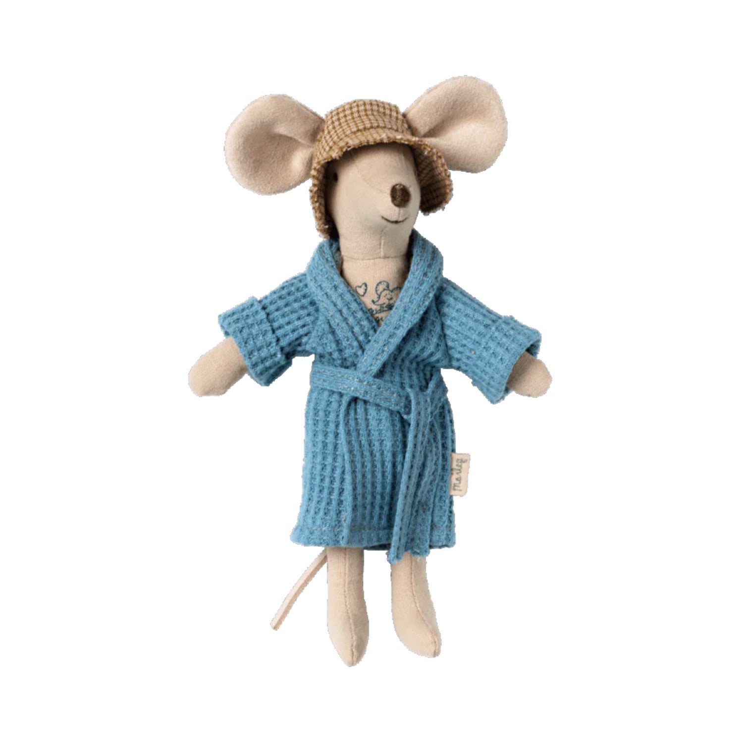 Bathrobe Dusty Blue Dad/Mum Mouse