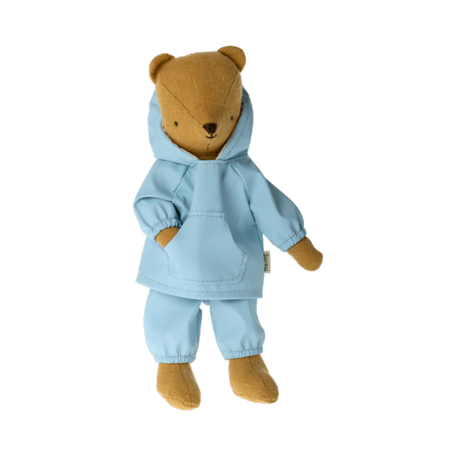 Maileg Teddy Junior Rainwear Blue