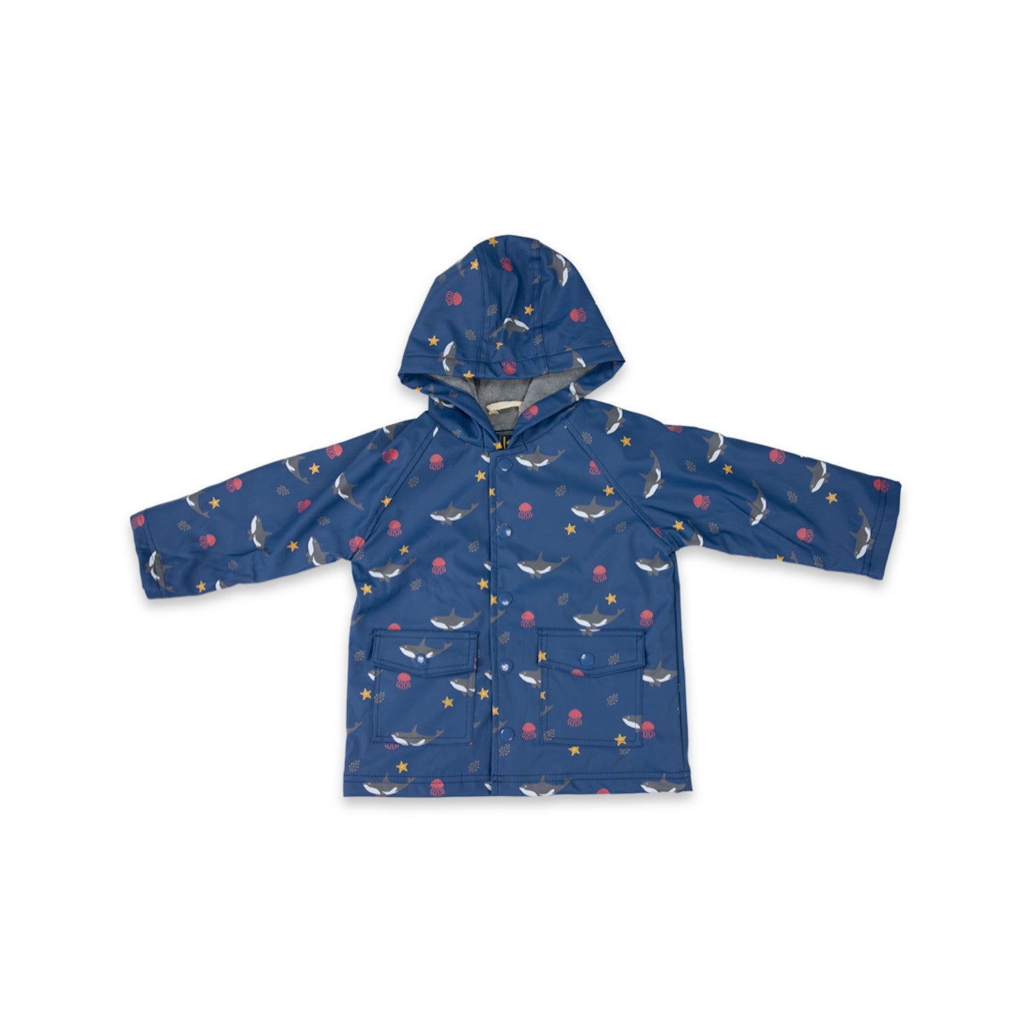 Korango Raincoat Under the Sea Navy