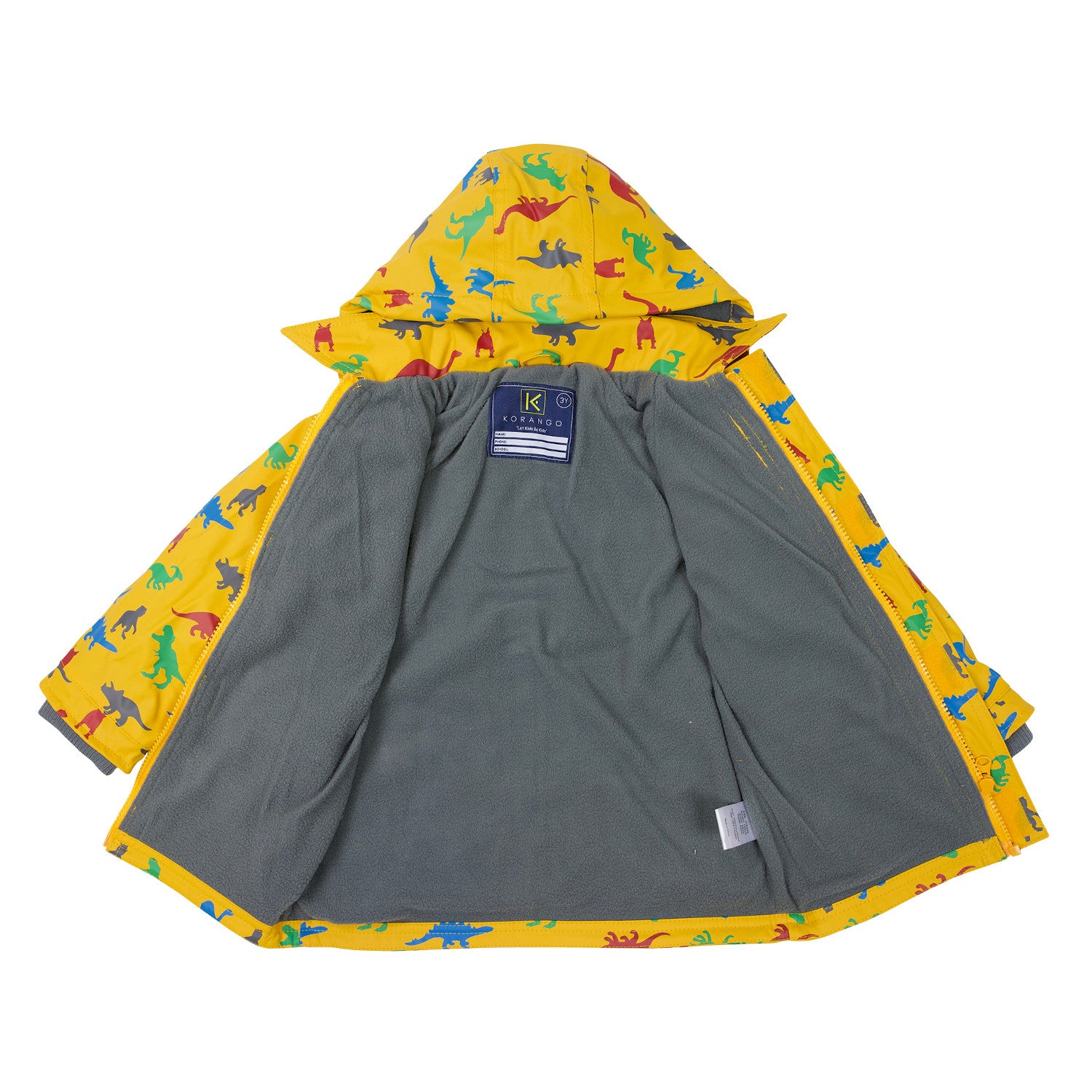 Korango Raincoat Jurassic Mustard