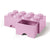 Lego Storage Brick Drawer 8 Pale Pink