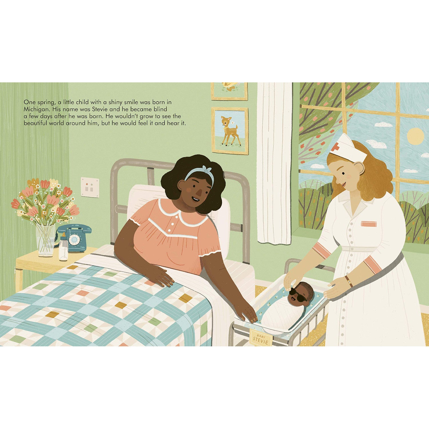 Little People Big Dreams Stevie Wonder Book