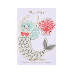 Meri Meri Iron On Patches Mermaid