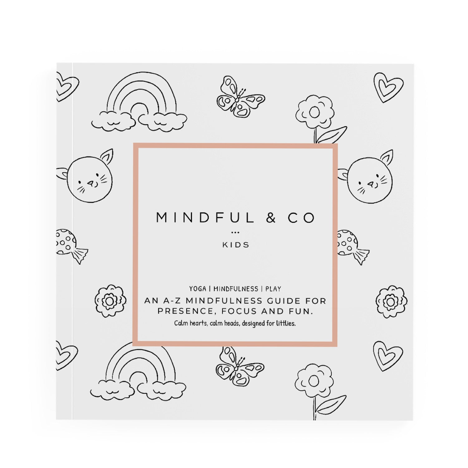 Mindful & Co Kids Colouring Book Rose