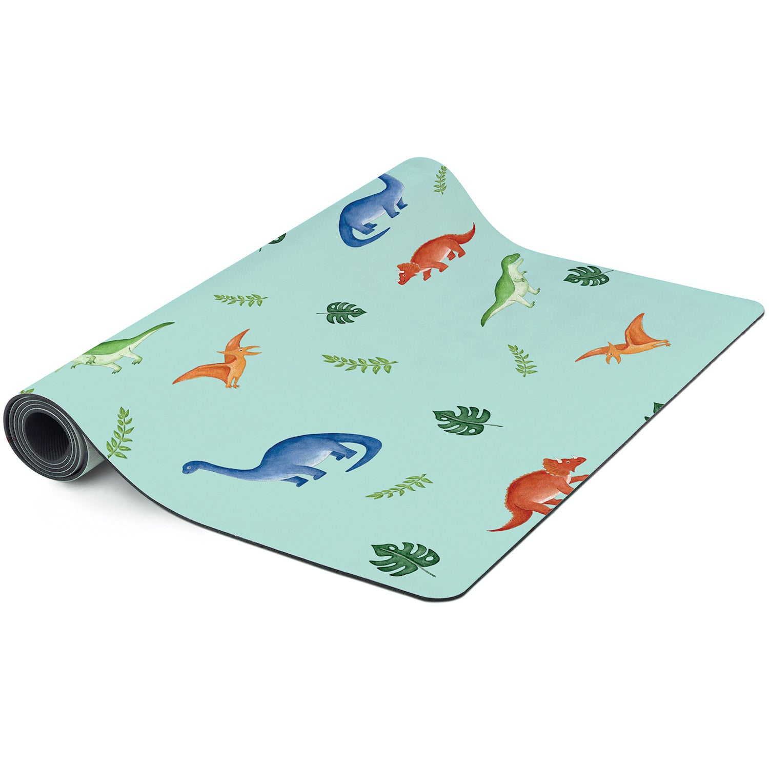 Mindful & Co Kids Yoga Mat Dinosaur Print