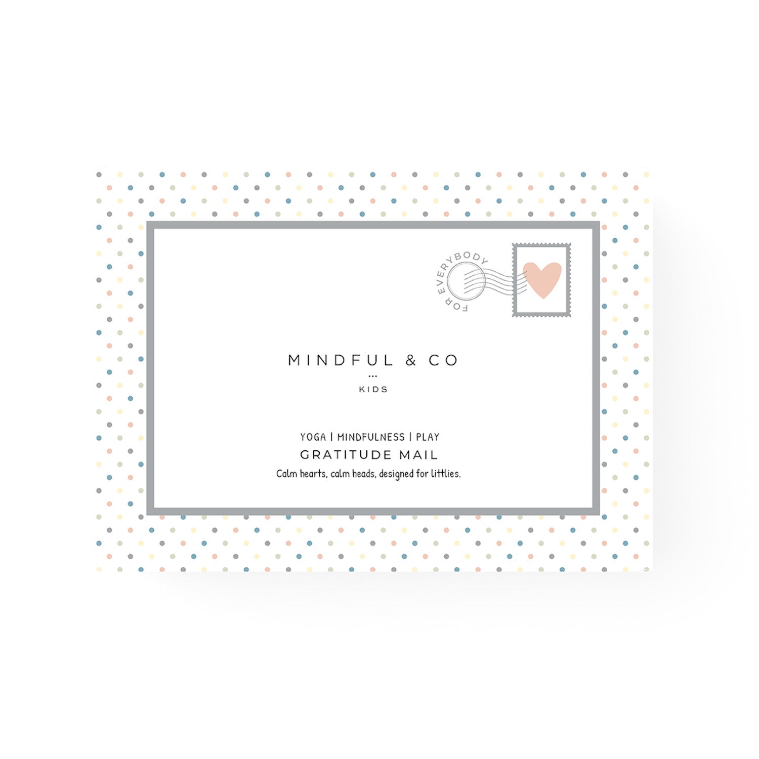 Mindful & Co Kids Gratitude Mail