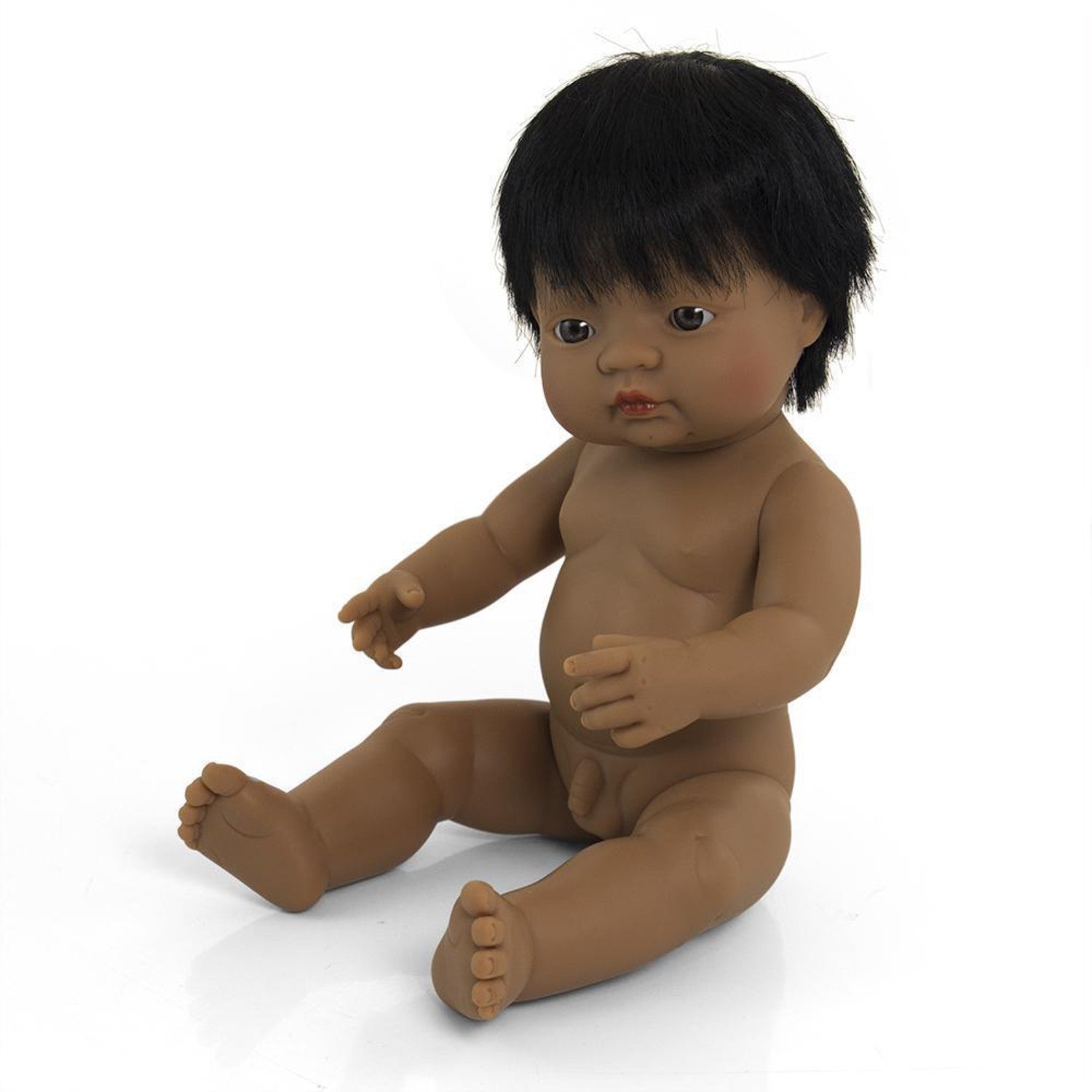 Miniland Doll 38cm Hispanic Boy *NAKED