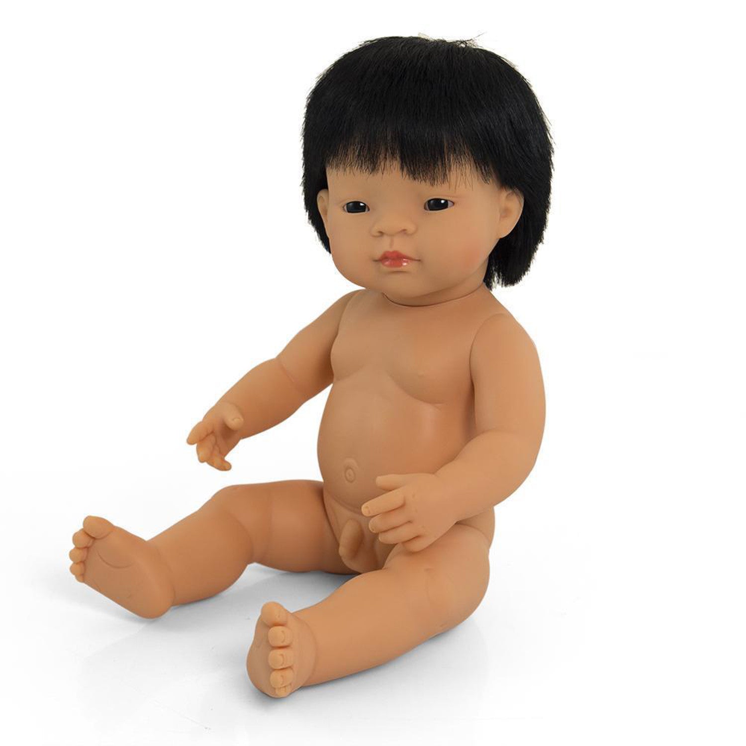 Miniland Doll 38cm Asian Boy *NAKED
