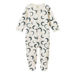 Nature Baby Stretch and Grow - Crescent Moon Print