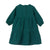 Nature Baby Esther Dress Long Sleeve Teal Crinkle